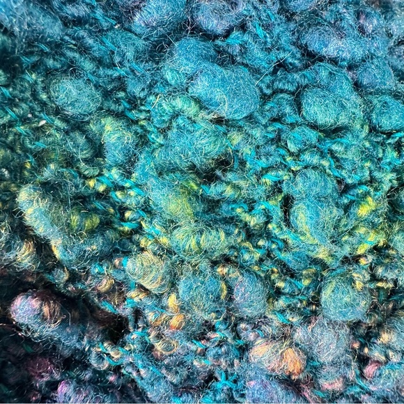 Vintage Handmade Cableknit Turtleneck Sweater Size Medium - Picture 6 of 12